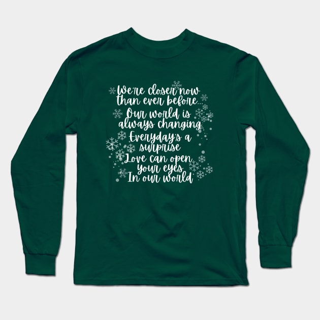 Ma Otter Emmet Otter's Jugband Christmas Long Sleeve T-Shirt by MidMod